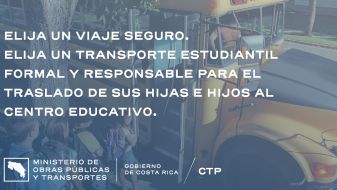 Imagen de bus escolar con titulo de la publicación