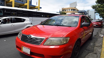 Imagen de un taxi