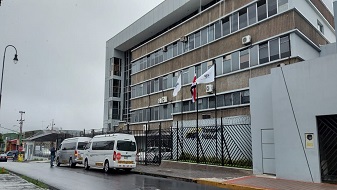 Imagen de la fachada del edificio del Consejo de Transporte Público