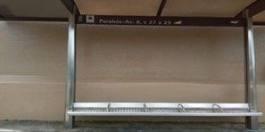 Parada al costado sur de Escuela Sagrado Corazón de Jesús.